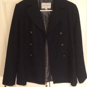 Banana Republic black coat